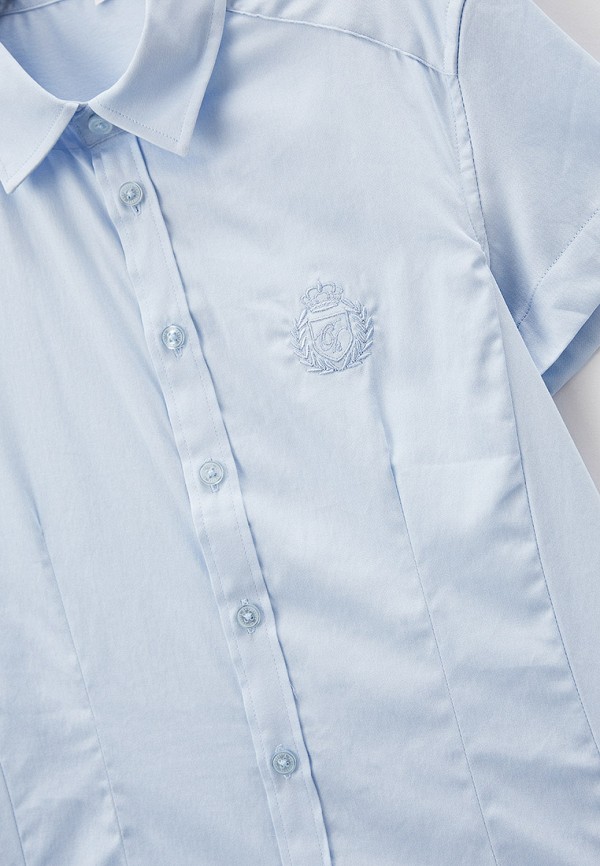 Рубашка для мальчика Choupette цвет голубой  Фото 3