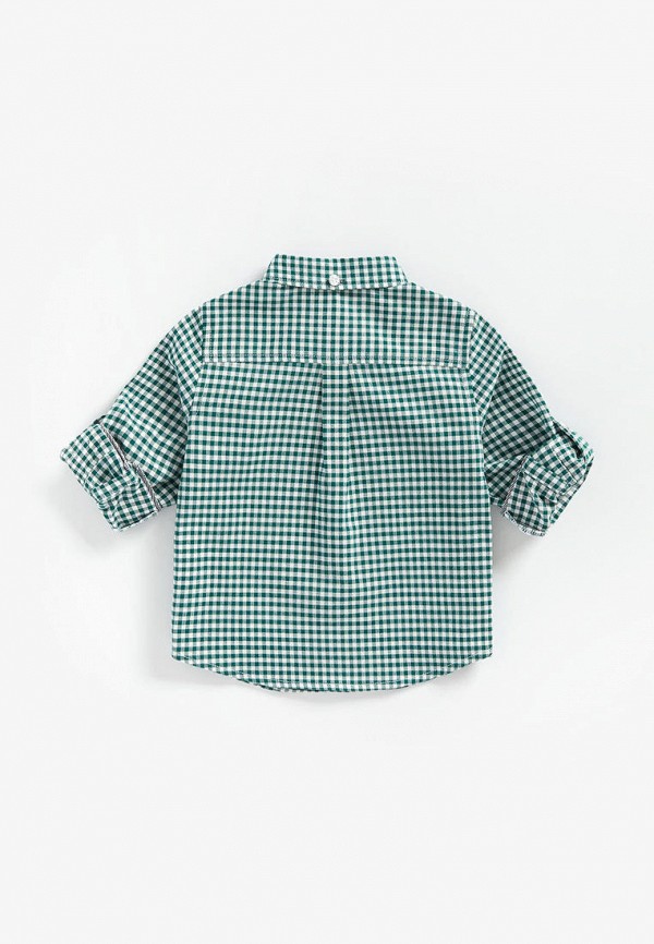 Рубашка для мальчика Mothercare цвет зеленый  Фото 2
