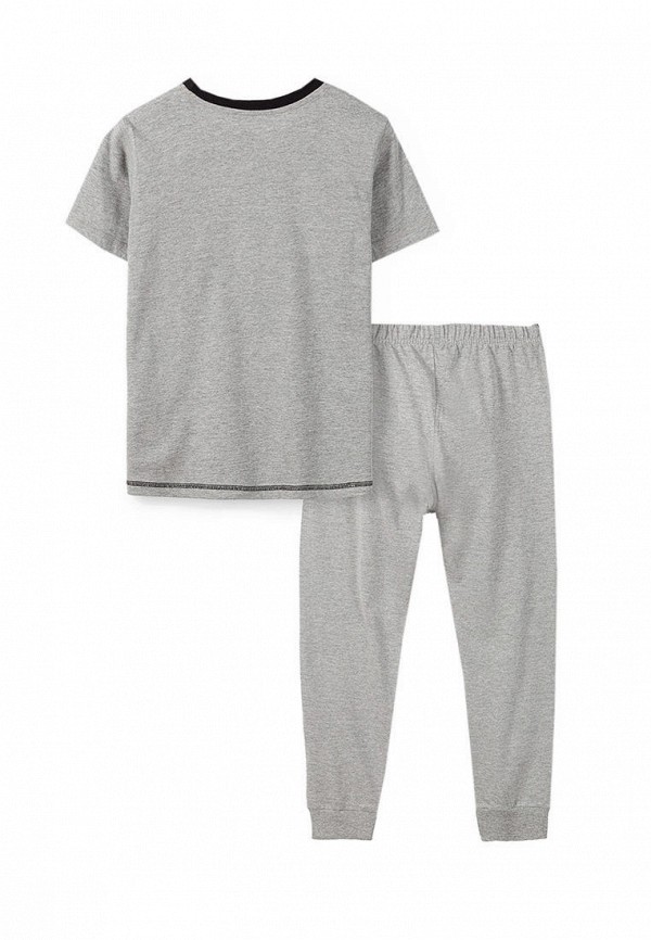 Пижама для мальчика 5.10.15 цвет серый  Фото 2