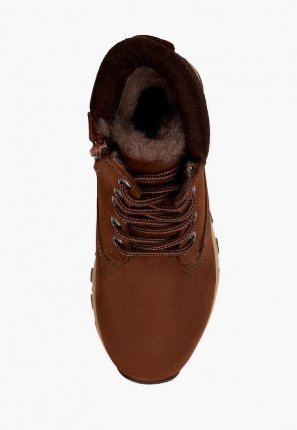 Ботинки для мальчика Alessio Nesca цвет коричневый  Фото 3