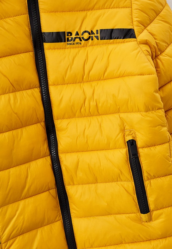 Куртка для мальчика утепленная Baon цвет желтый  Фото 3