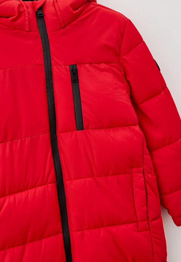 Куртка для мальчика утепленная Sela цвет красный  Фото 3