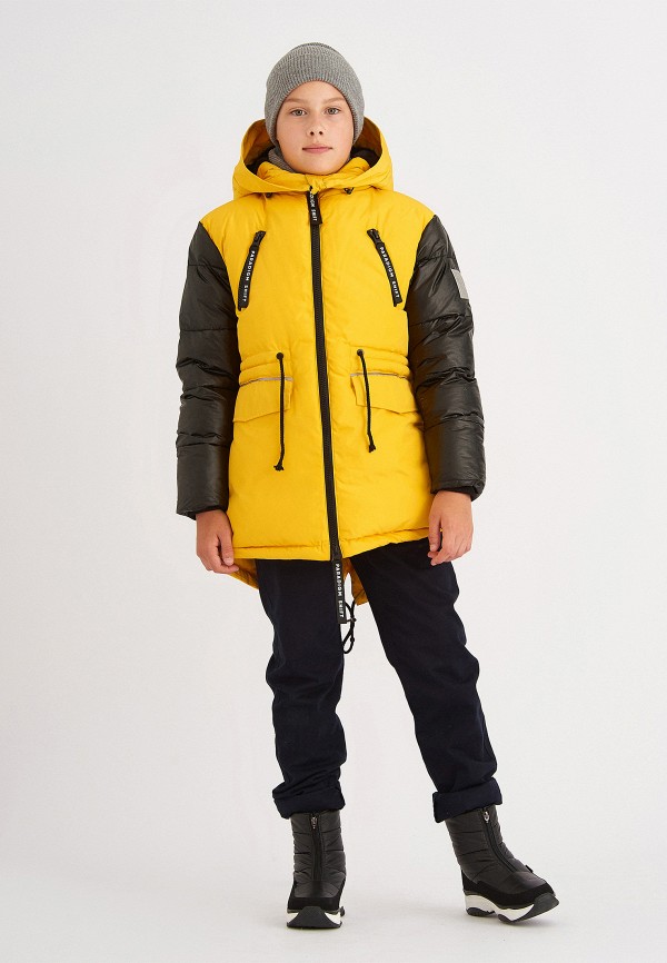 Парка Smena желтый, размер 146, фото 4