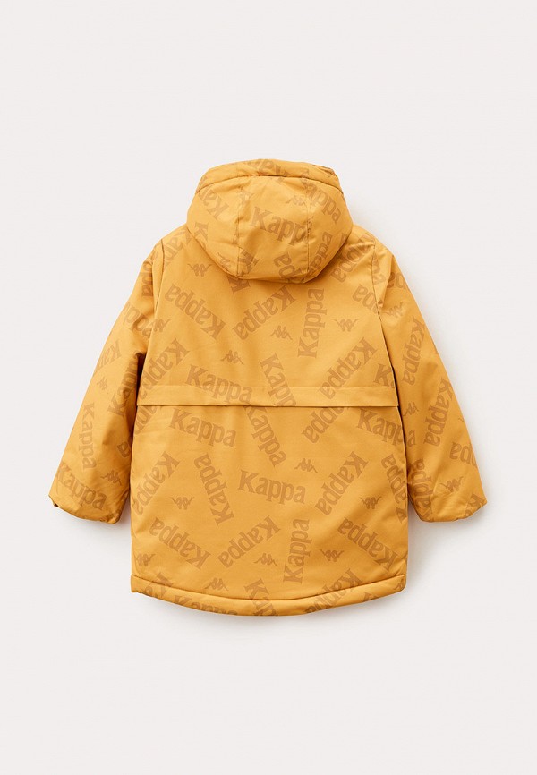 Куртка для мальчика утепленная Kappa цвет оранжевый  Фото 2