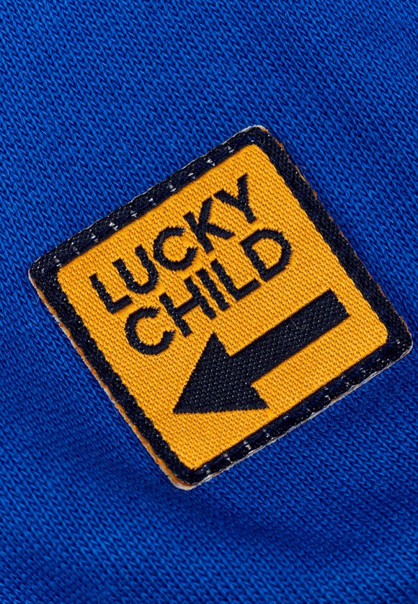 Свитшот Lucky Child синий, размер 98, фото 3
