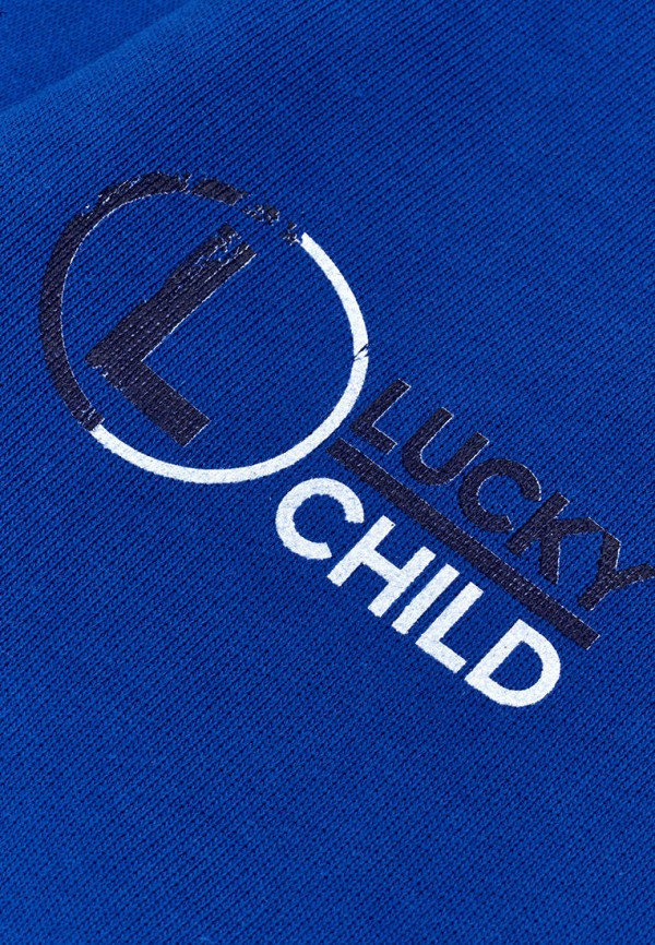 Брюки спортивные для мальчика Lucky Child цвет синий  Фото 3