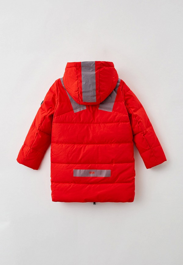 Куртка для мальчика утепленная Baon цвет красный  Фото 2