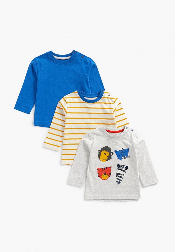 

Лонгсливы 3 шт. Mothercare, Разноцветный