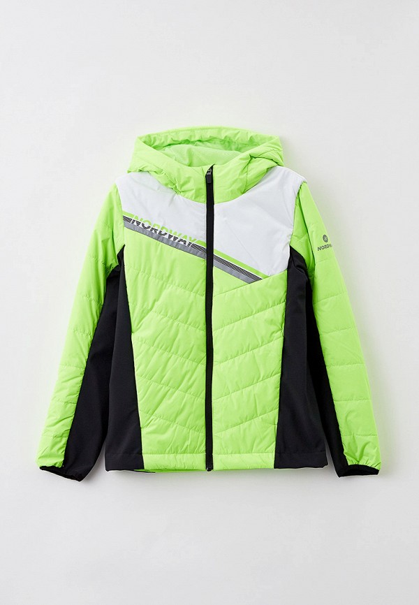Куртка для мальчика утепленная Nordway цвет зеленый 
