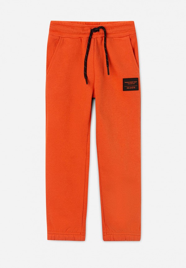 Брюки спортивные для мальчика Gloria Jeans цвет оранжевый 