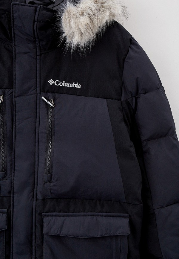 Куртка для мальчика утепленная Columbia цвет черный  Фото 3