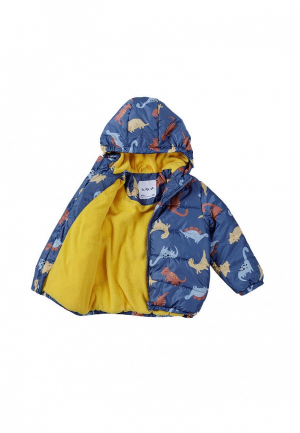 Куртка для мальчика утепленная 5.10.15 цвет синий  Фото 2