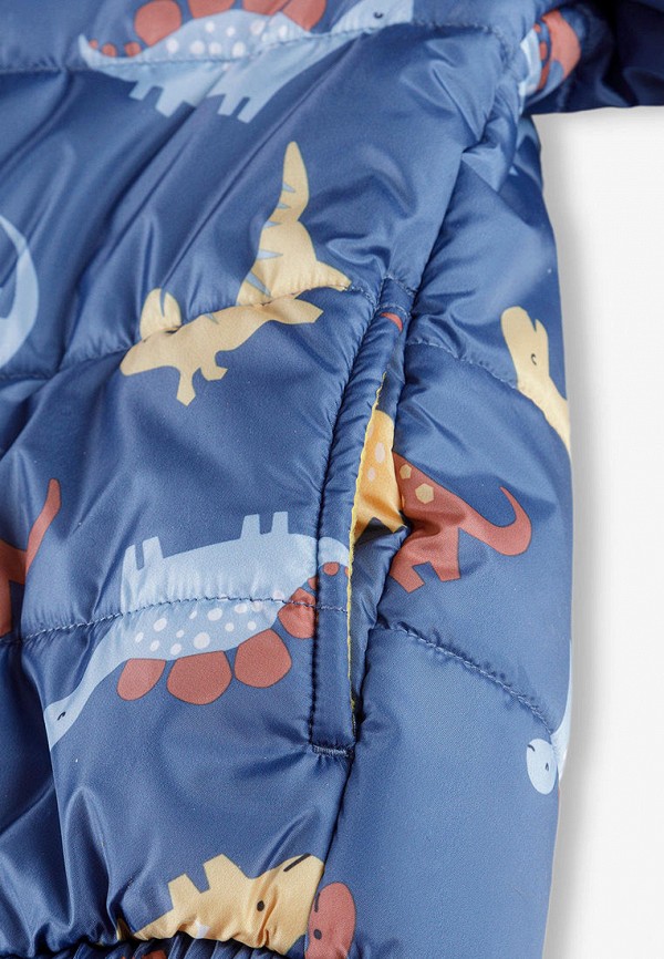 Куртка для мальчика утепленная 5.10.15 цвет синий  Фото 5