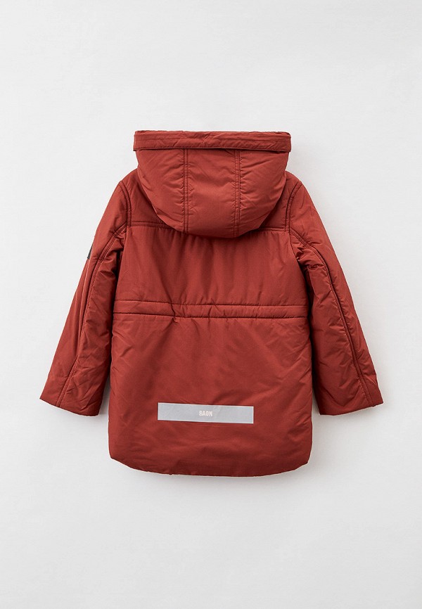 Куртка для мальчика утепленная Baon цвет коричневый  Фото 2
