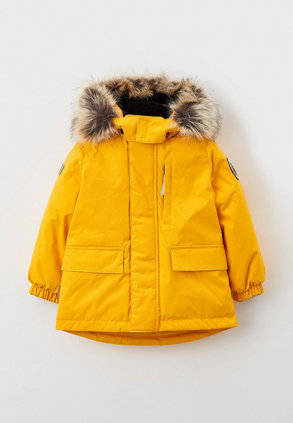 Куртка для мальчика утепленная Kerry цвет желтый 