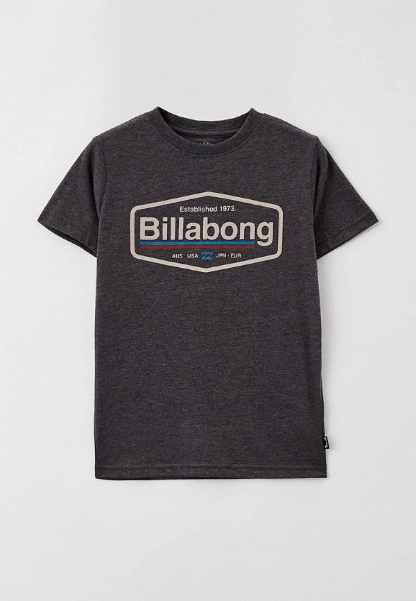 Футболка для мальчика Billabong цвет серый 