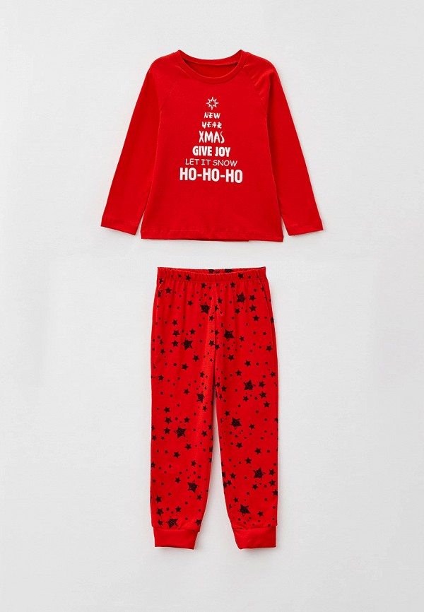 Пижама для мальчика КотМарКот цвет красный 