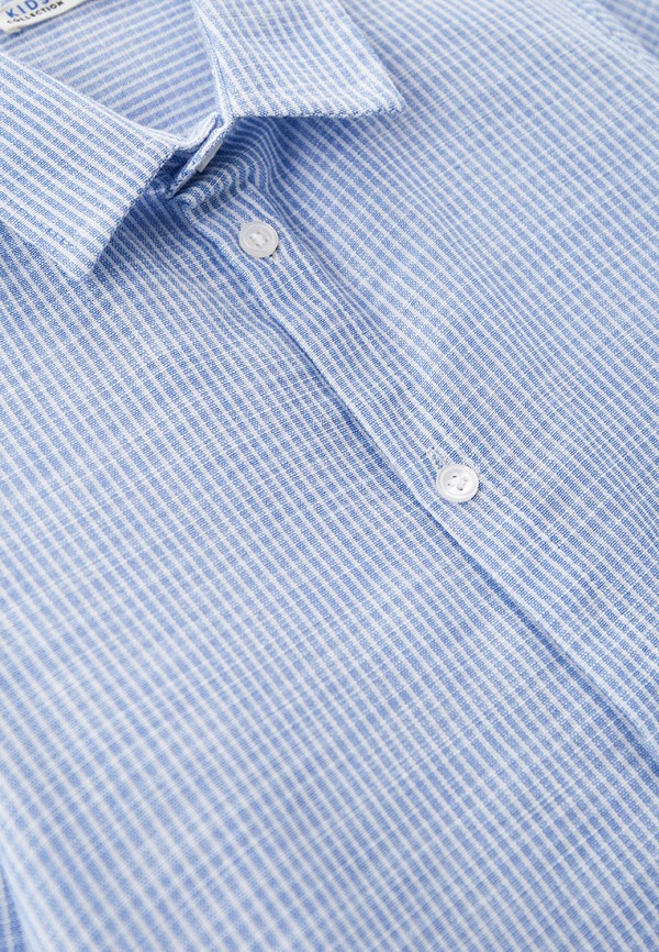 Рубашка для мальчика DeFacto цвет синий  Фото 3