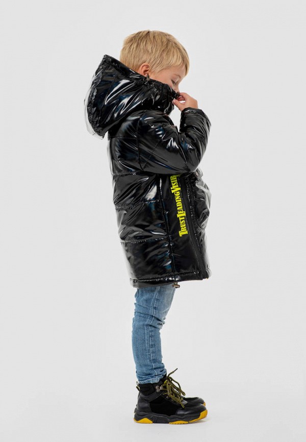 Куртка для мальчика утепленная Талви цвет черный  Фото 2