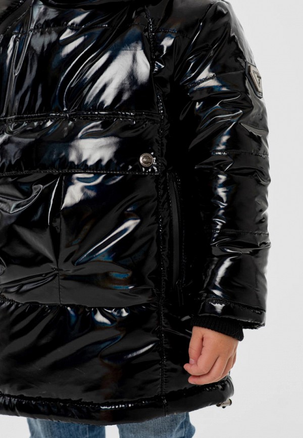 Куртка для мальчика утепленная Талви цвет черный  Фото 3