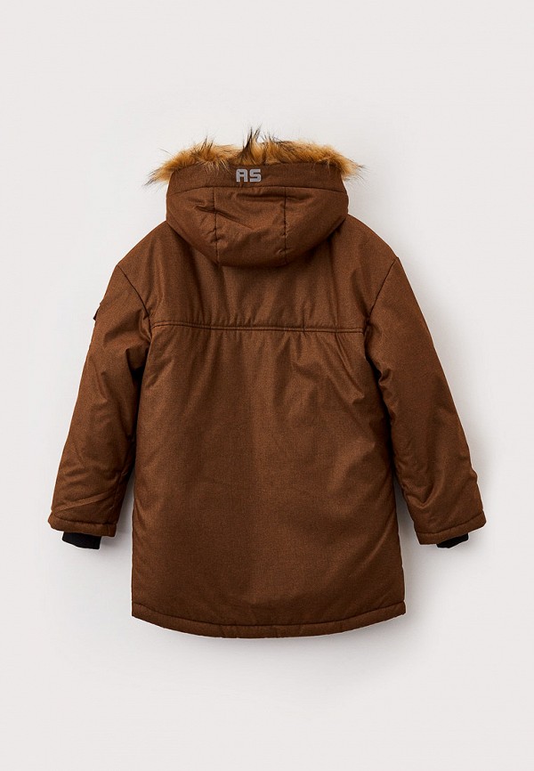 Куртка для мальчика утепленная Артус цвет коричневый  Фото 2