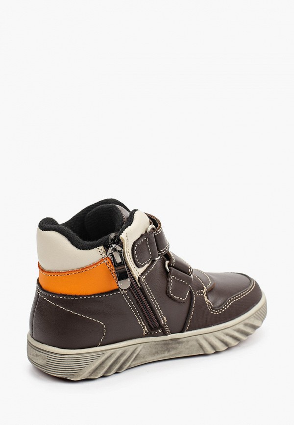Ботинки для мальчика Орленок цвет коричневый  Фото 3