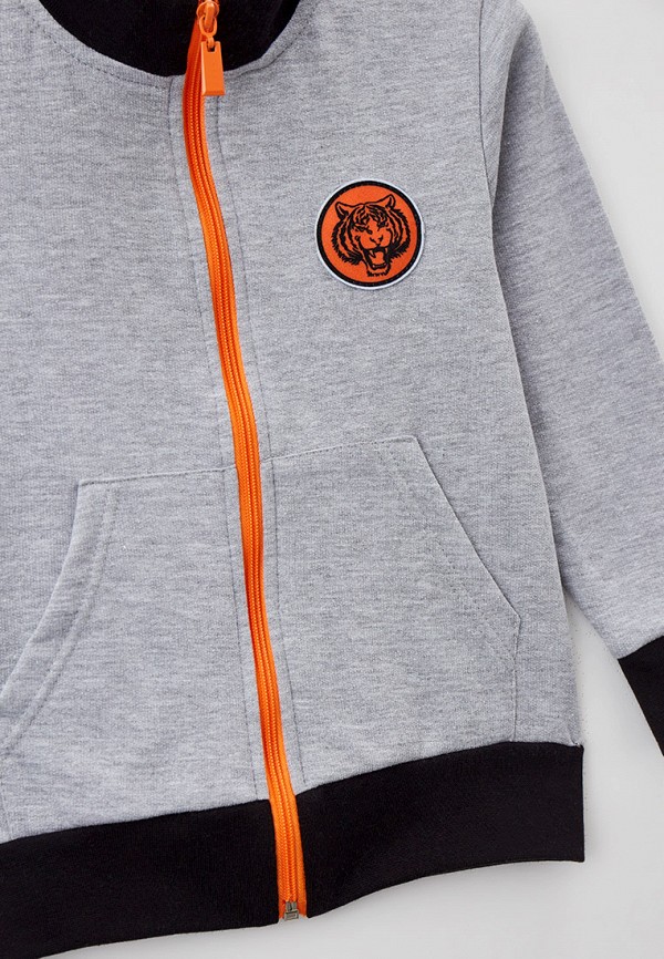 Олимпийка КотМарКот серый, размер 128, фото 3