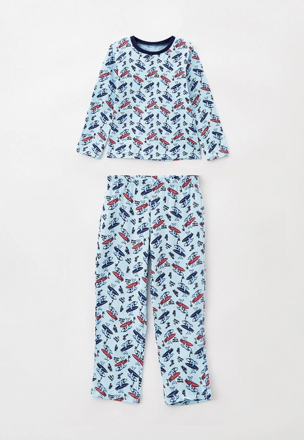 Пижама для мальчика КотМарКот цвет голубой 