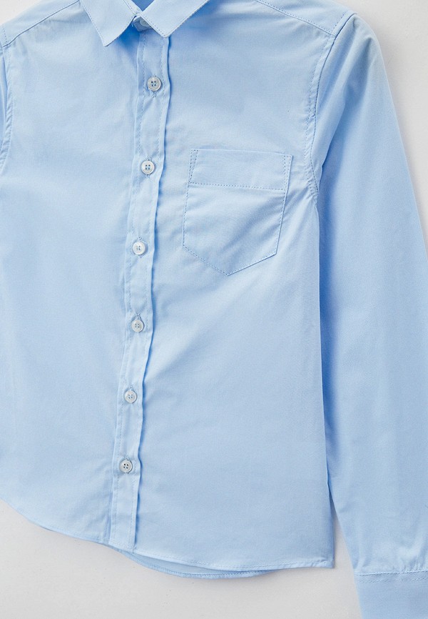 Рубашка для мальчика Acoola цвет голубой  Фото 3