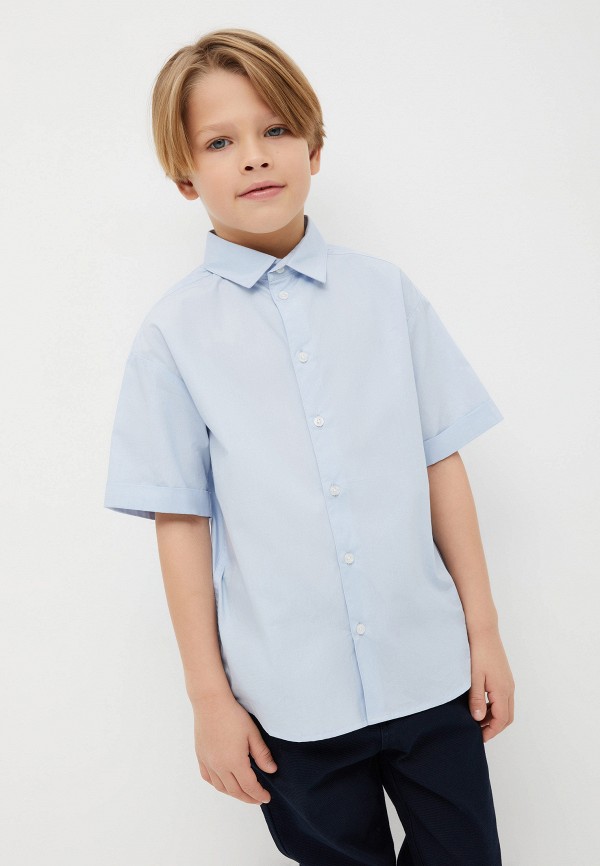 Рубашка для мальчика Sela цвет голубой  Фото 4