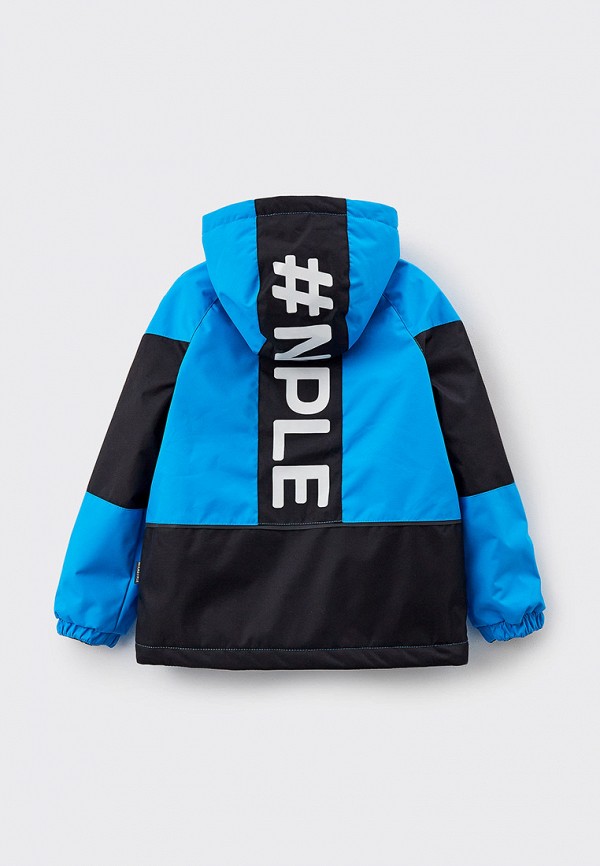 Куртка для мальчика утепленная Nikastyle цвет голубой  Фото 2