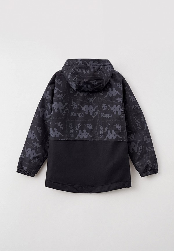 Куртка для мальчика утепленная Kappa цвет черный  Фото 2