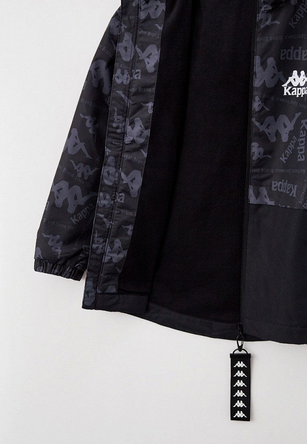 Куртка для мальчика утепленная Kappa цвет черный  Фото 3