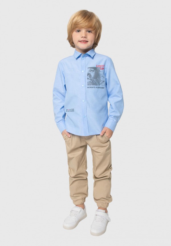 Рубашка для мальчика Bell Bimbo цвет голубой  Фото 4