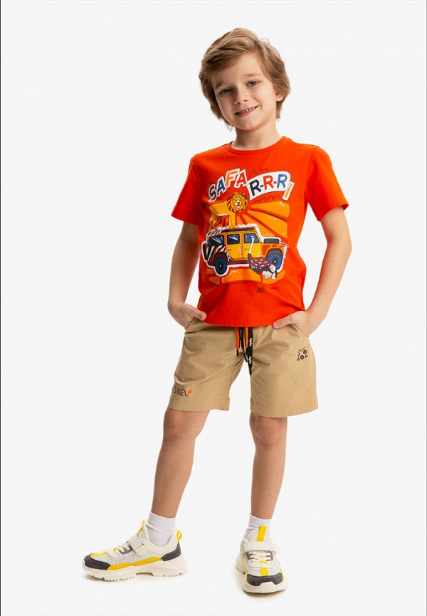 Шорты Kapika бежевый, размер 98, фото 5