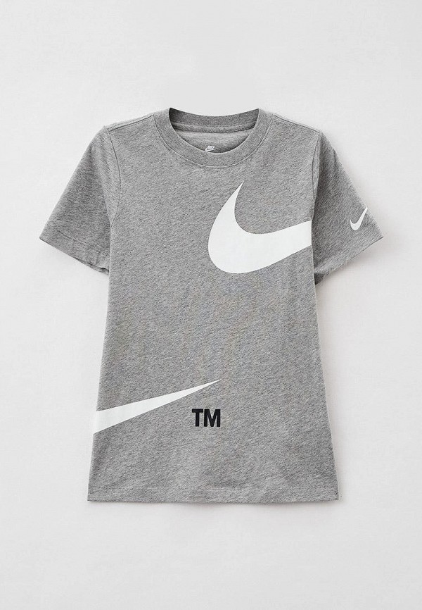 

Футболка Nike, Серый, B NSW TEE SWOOSH PACK FA21