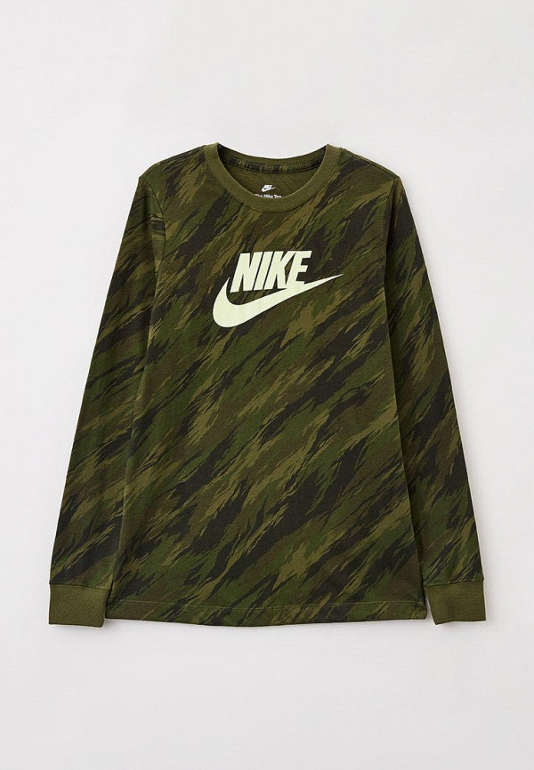 

Лонгслив Nike, Хаки, Nike MP002XB01FDH