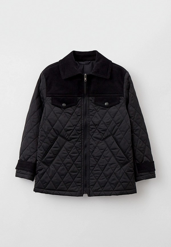 Куртка для мальчика утепленная Smith's brand цвет черный 