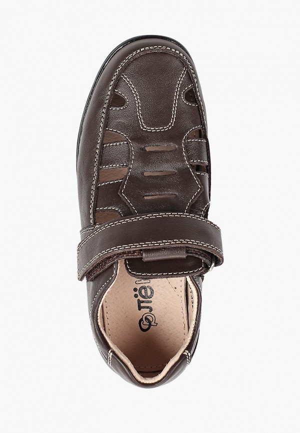 Туфли для мальчика Орленок цвет коричневый  Фото 4