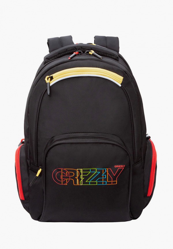 Рюкзак детский Grizzly цвет черный 