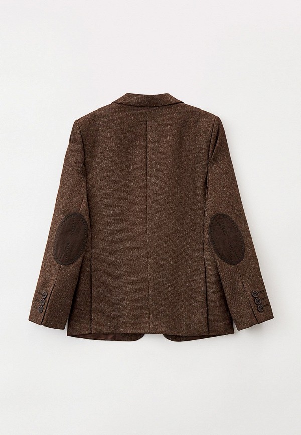 Пиджак для мальчика MiLi цвет коричневый  Фото 2