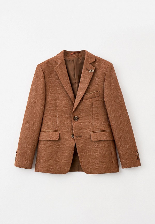 Пиджак для мальчика MiLi цвет коричневый 