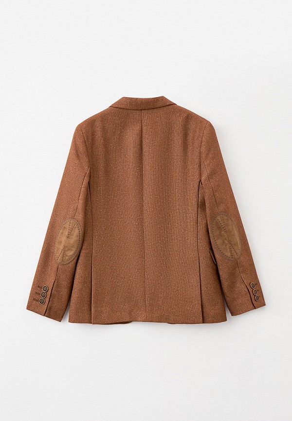 Пиджак для мальчика MiLi цвет коричневый  Фото 2