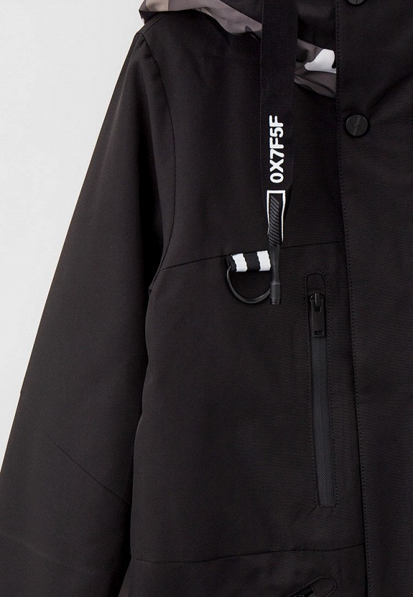 Куртка для мальчика утепленная Fobs цвет черный  Фото 3