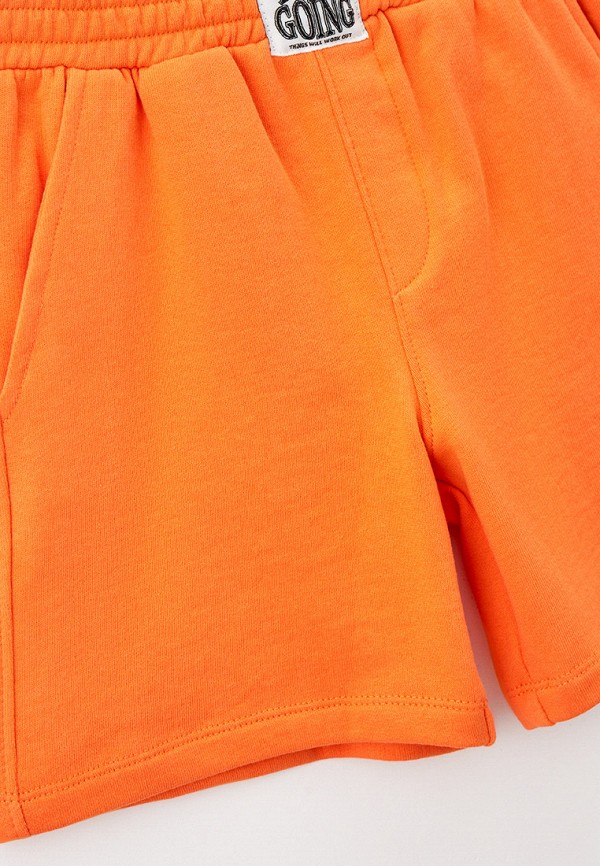 Шорты для мальчика спортивные Sela цвет оранжевый  Фото 3