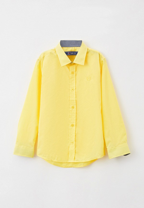 Рубашка для мальчика MiLi цвет желтый 