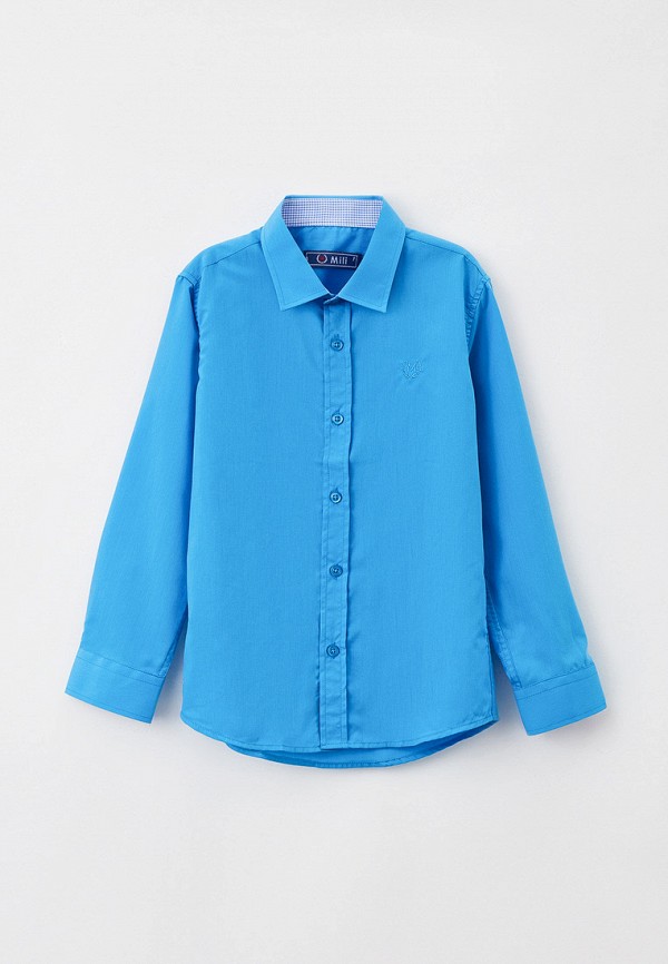 Рубашка для мальчика MiLi цвет голубой 