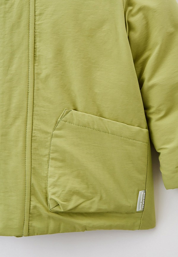 Куртка для мальчика утепленная Sela цвет зеленый  Фото 3