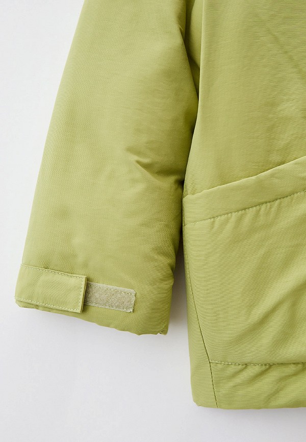 Куртка для мальчика утепленная Sela цвет зеленый  Фото 4