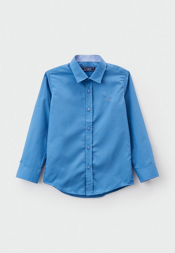 Рубашка для мальчика MiLi цвет синий 
